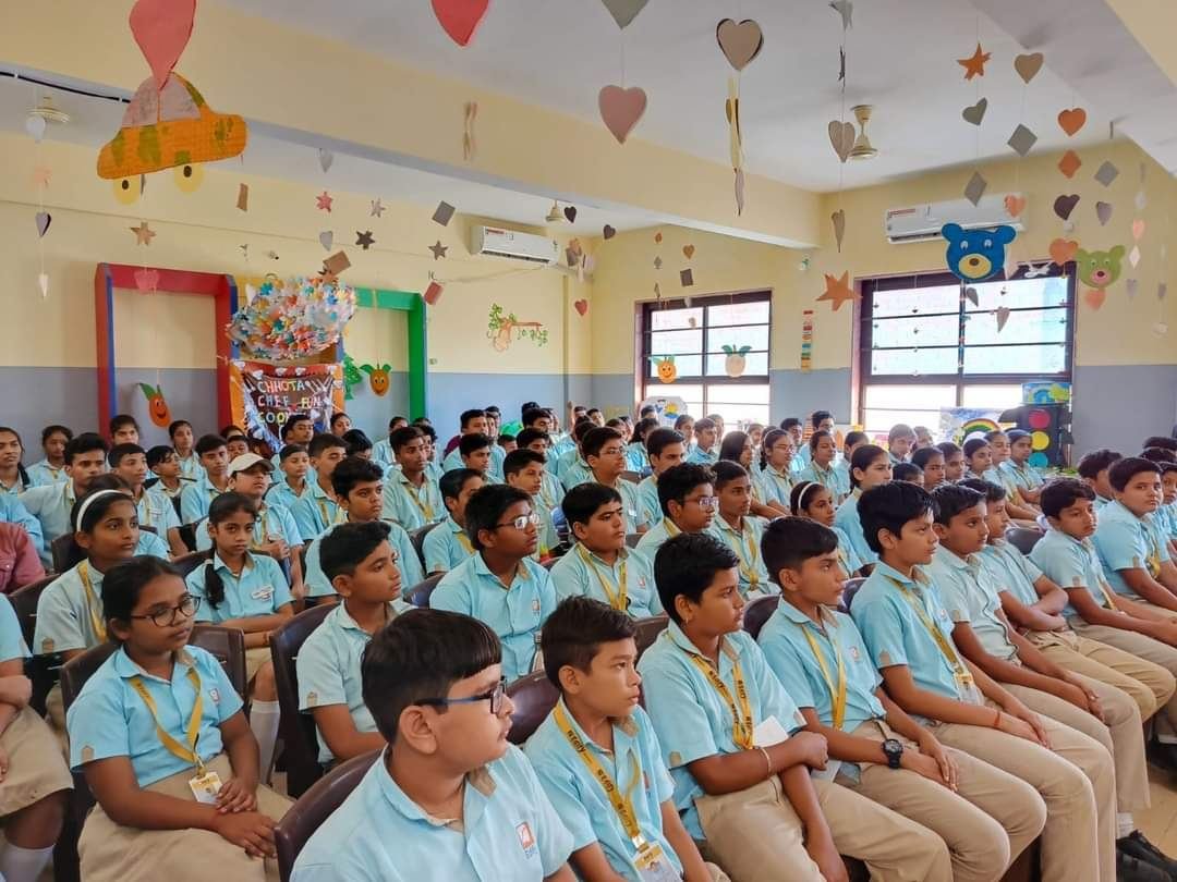 Students in class